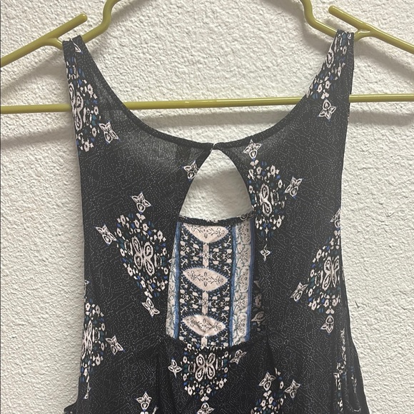 Free People Black and‎ White Floral Dress - Picture 5 of 6